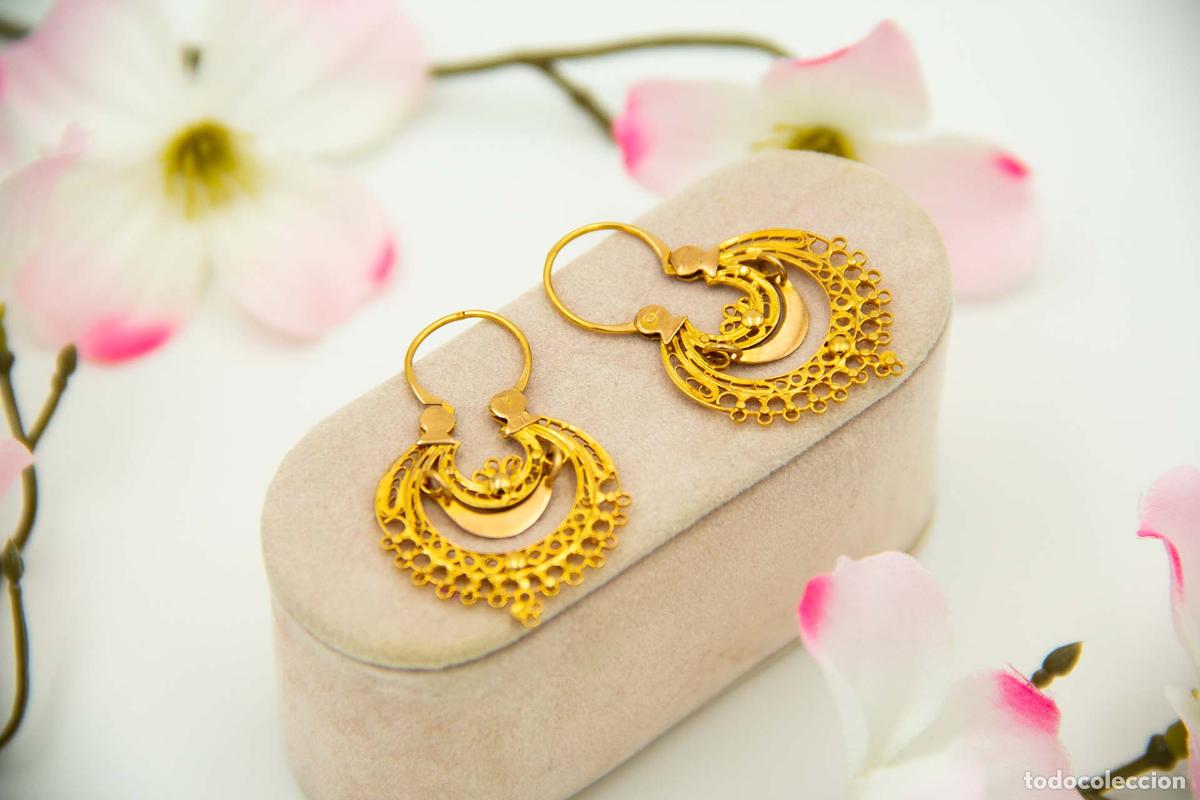 Joyeria: Pendientes en Oro de 19,2K - Foto 2