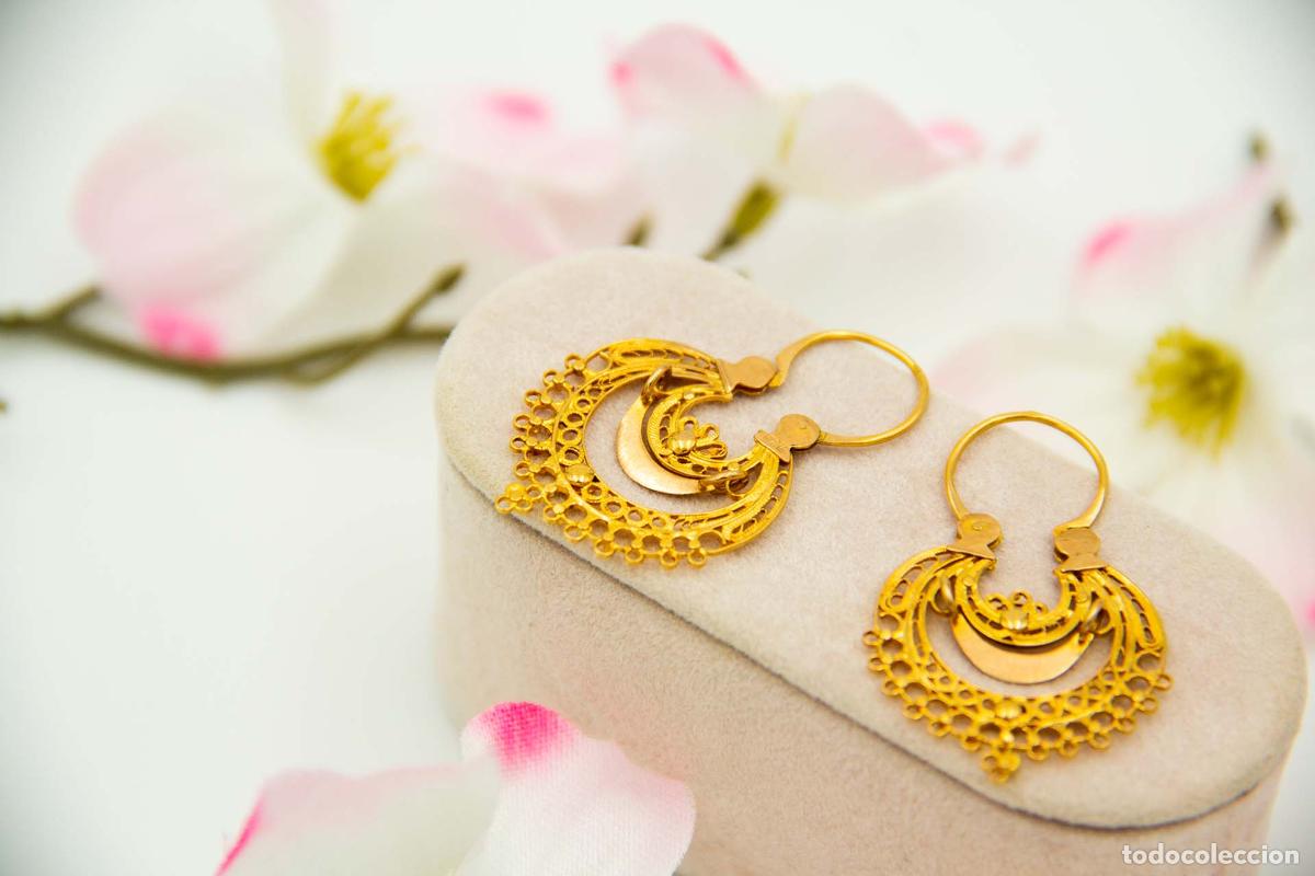 Joyeria: Pendientes en Oro de 19,2K - Foto 3