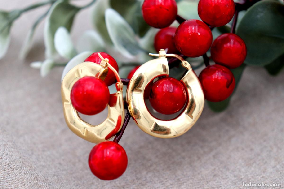 Joyeria: Pendientes en Oro de 19,2K - Foto 3