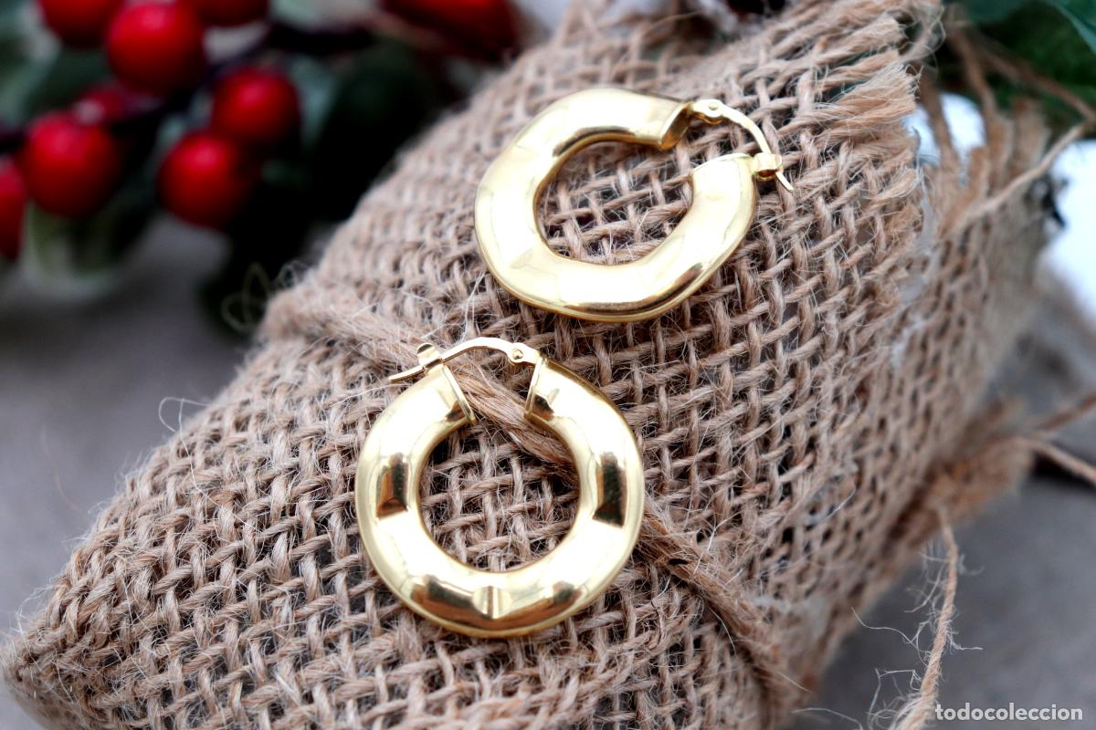 Joyeria: Pendientes en Oro de 19,2K - Foto 4