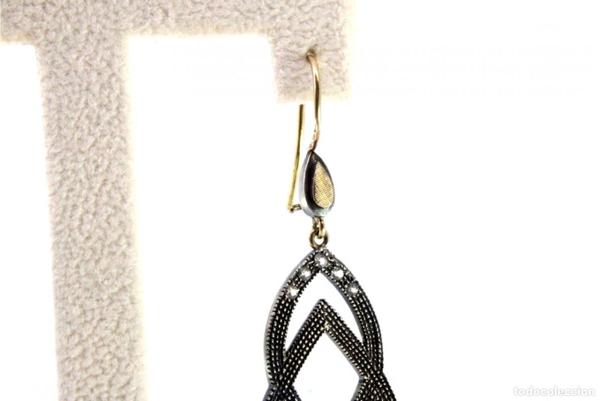 Joyeria: Pendientes en Oro de 19,2K - Foto 3