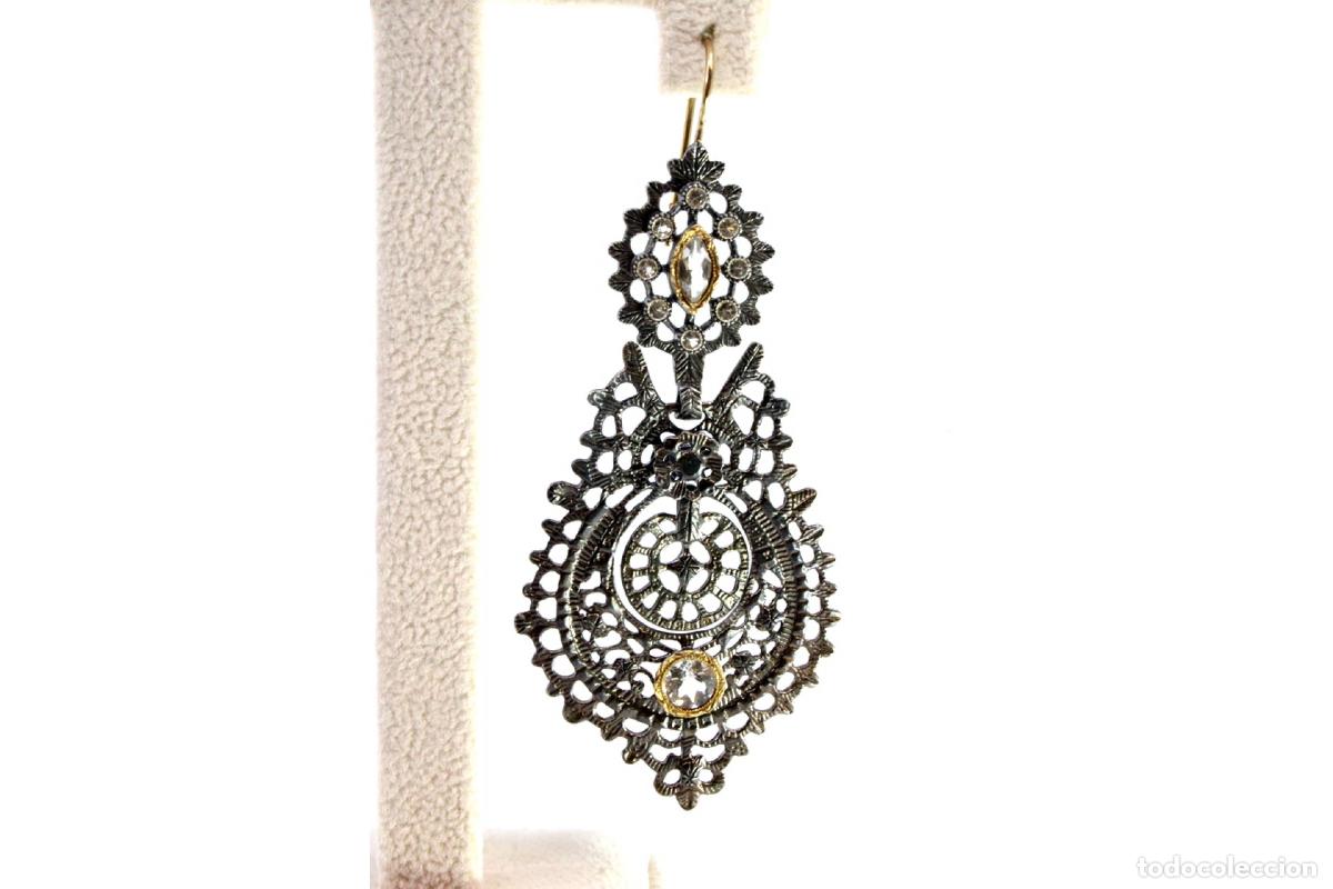 Joyeria: Pendientes en Oro de 19,2K - Foto 3