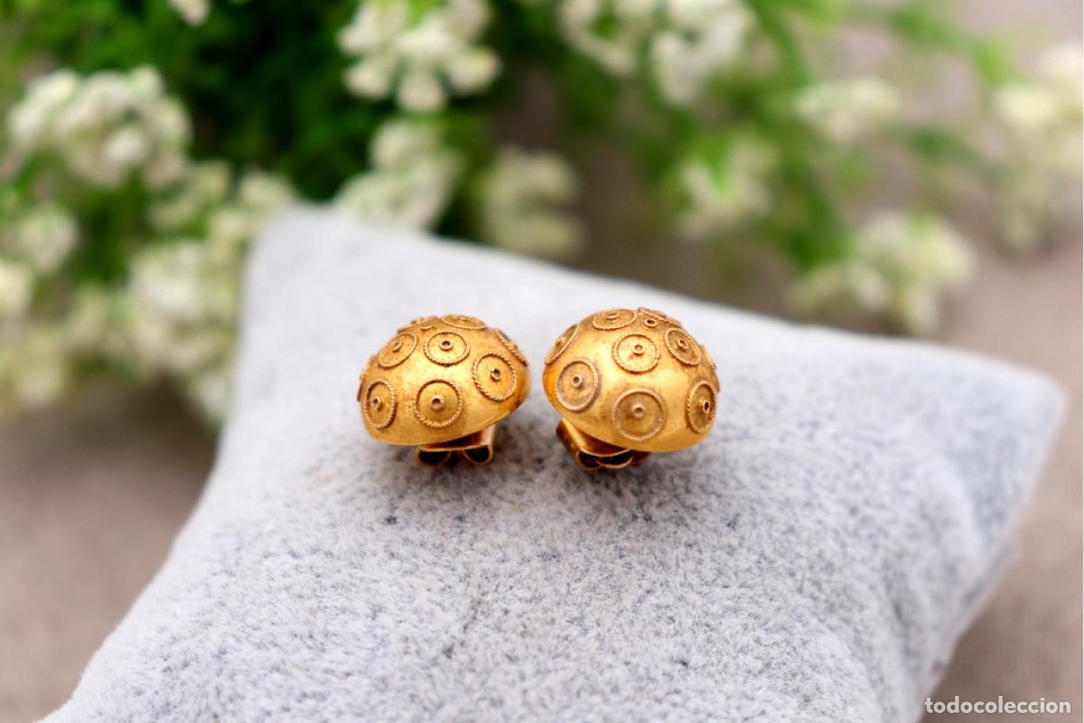 Joyeria: Pendientes en Oro de 19,2K - Foto 3