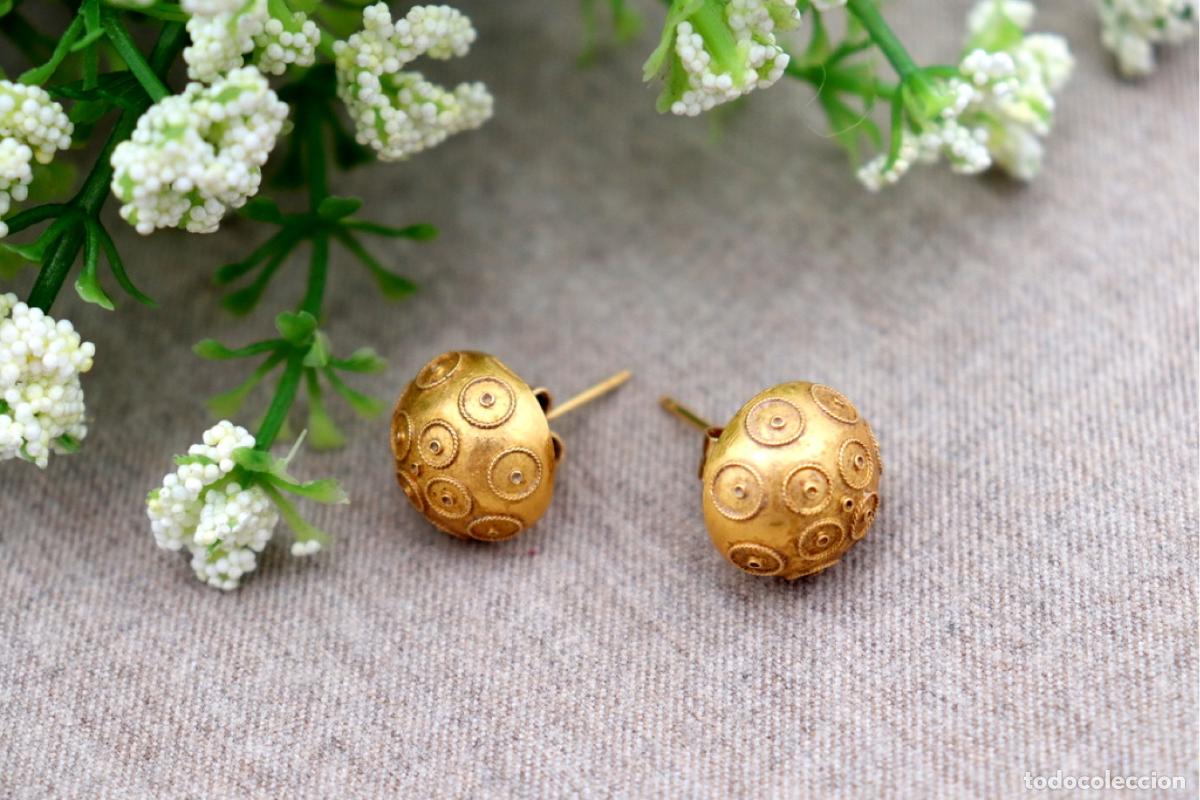 Joyeria: Pendientes en Oro de 19,2K - Foto 5