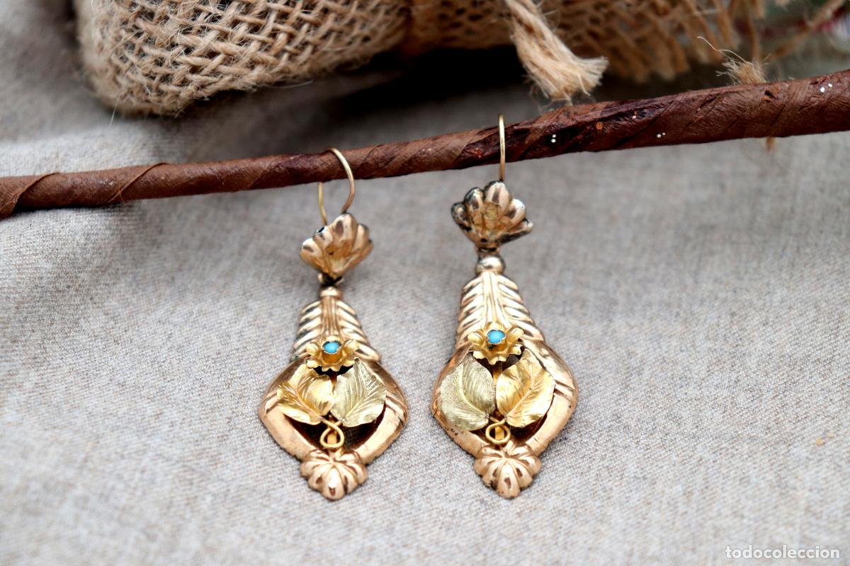 Joyeria: Pendientes en Oro de 19,2K - Foto 4