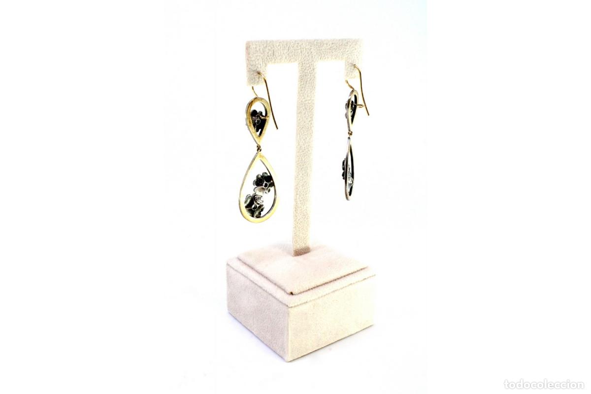 Joyeria: Pendientes en Oro de 19,2K - Foto 3