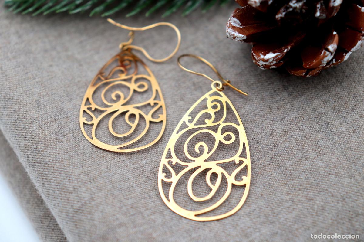 Joyeria: Pendientes en Oro de 19,2K - Foto 4