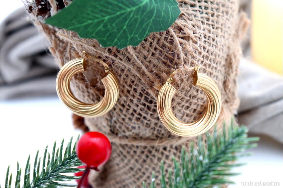 Joyeria: Pendientes en Oro de 19,2K - Foto 5