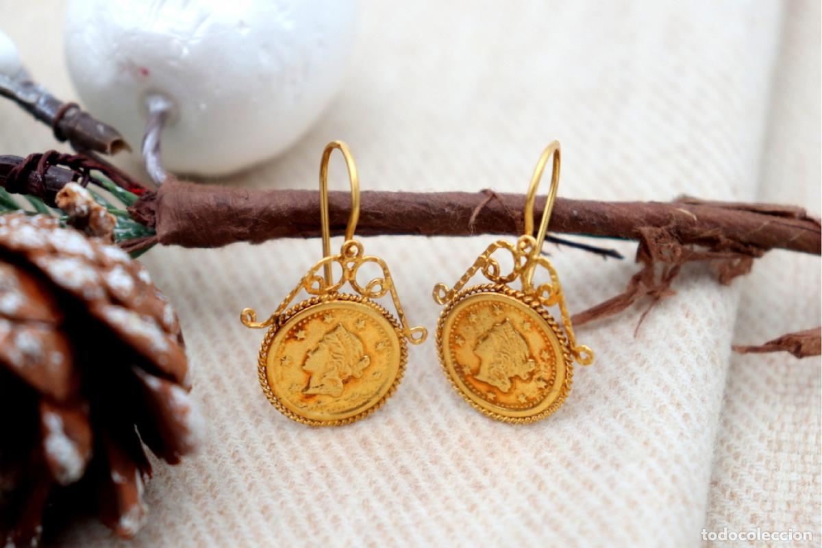 Joyeria: Pendientes en Oro de 19,2K - Foto 2