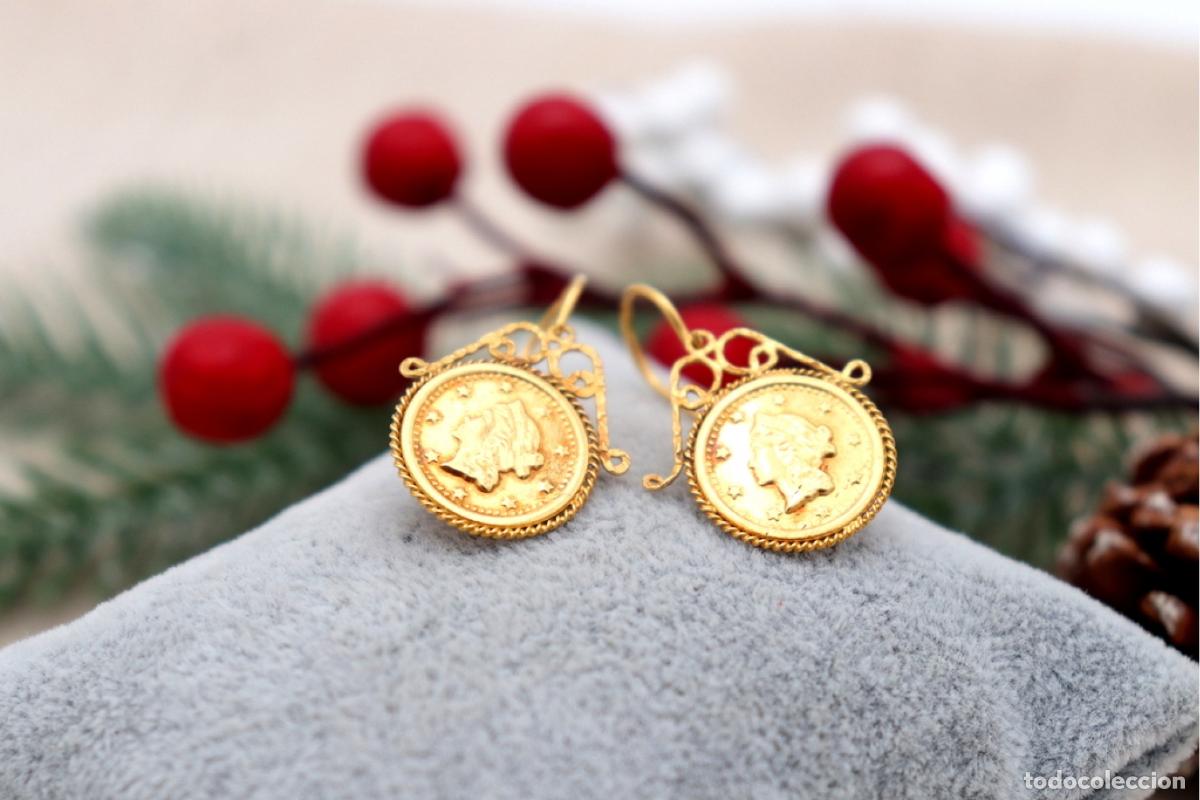 Joyeria: Pendientes en Oro de 19,2K - Foto 3