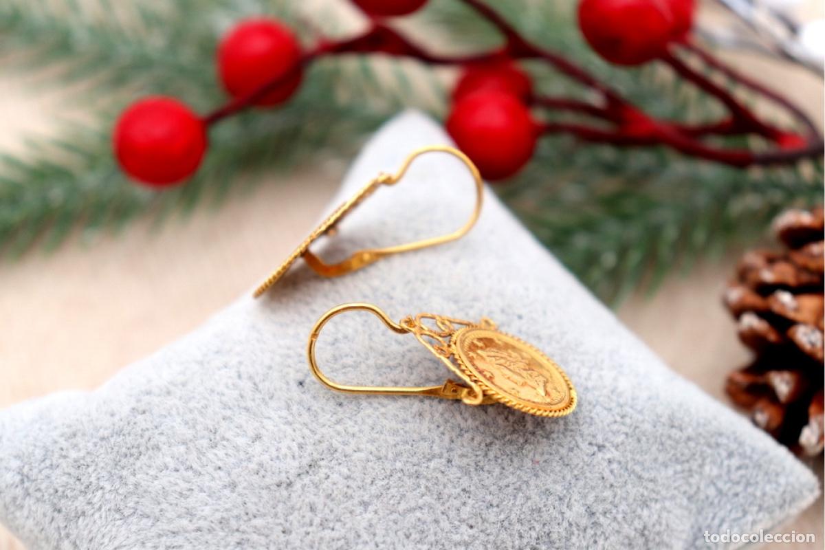 Joyeria: Pendientes en Oro de 19,2K - Foto 4