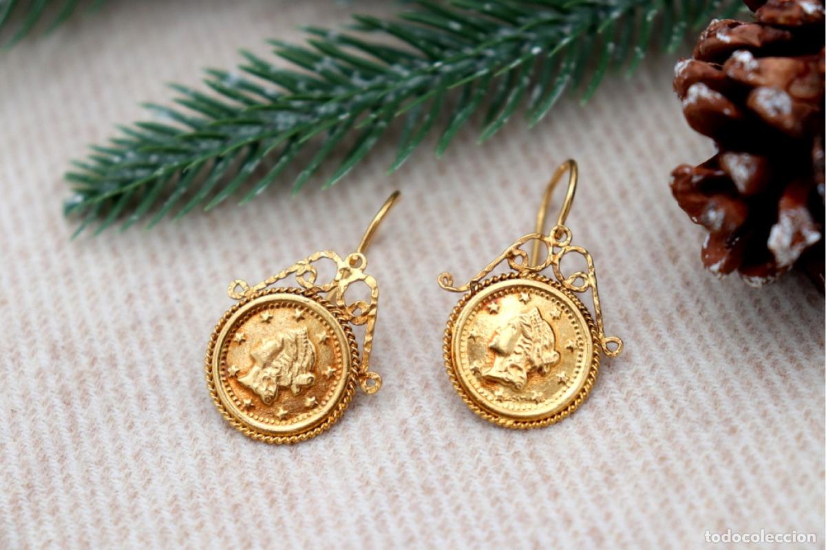 Joyeria: Pendientes en Oro de 19,2K - Foto 6