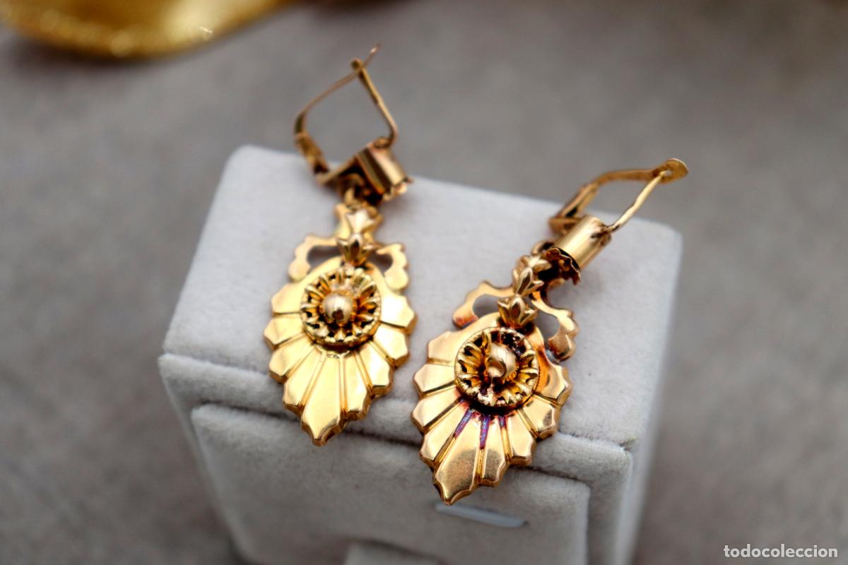 Joyeria: Pendientes en Oro de 19,2K - Foto 4