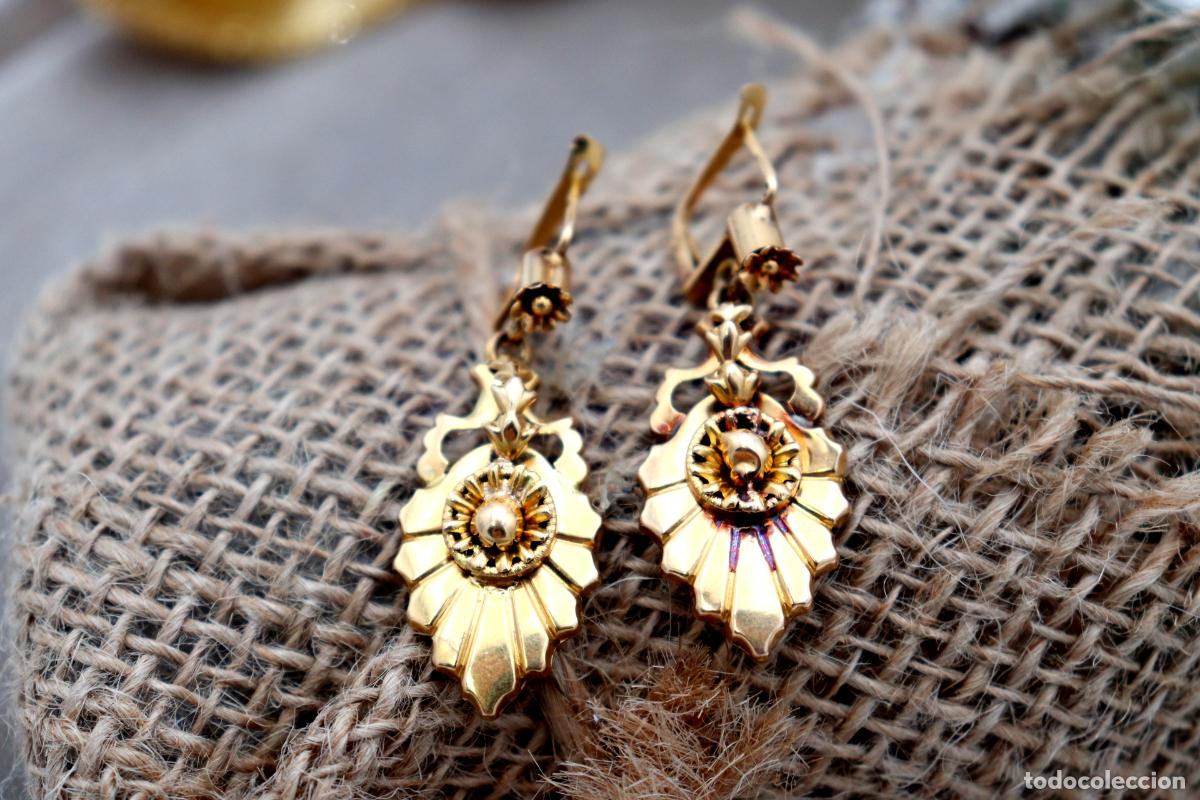 Joyeria: Pendientes en Oro de 19,2K - Foto 6