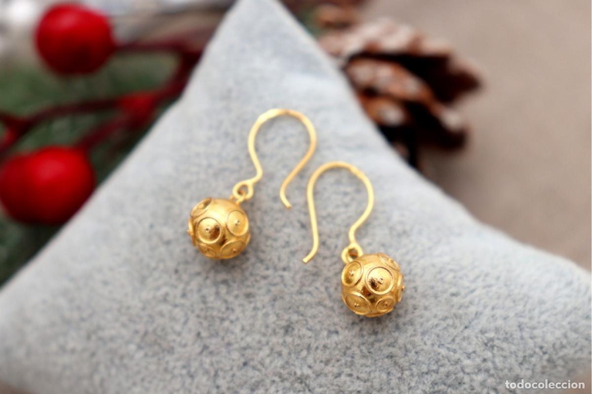 Joyeria: Pendientes en Oro de 19,2K - Foto 4
