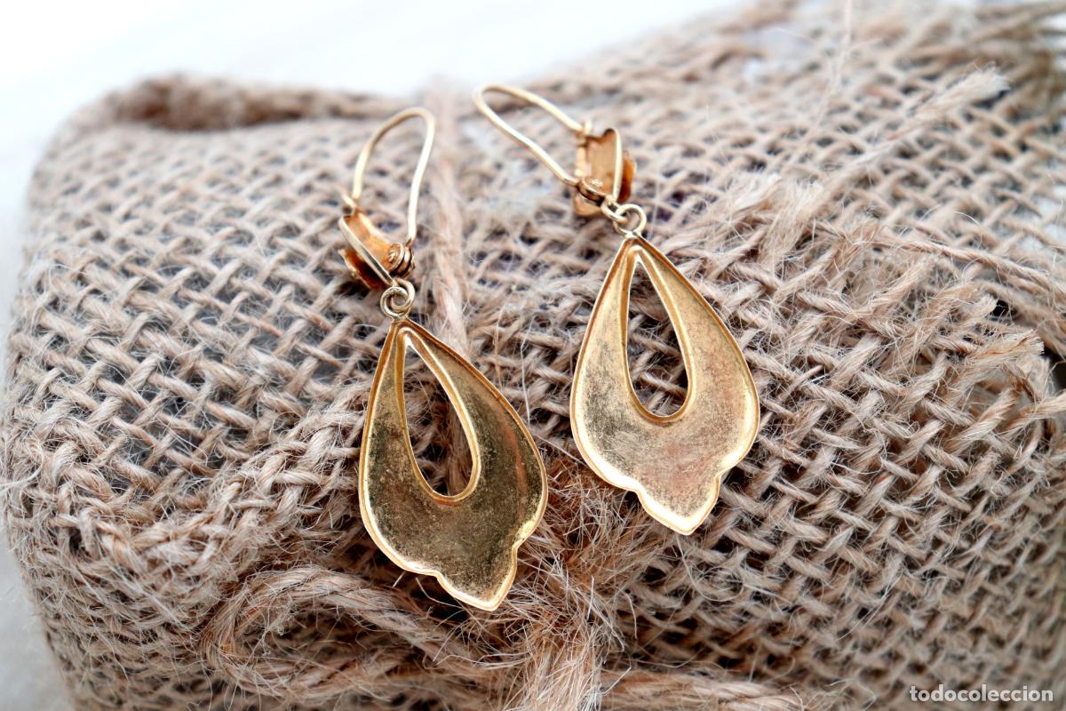 Joyeria: Pendientes de oro de 19,2 quilates con perlas - Foto 4