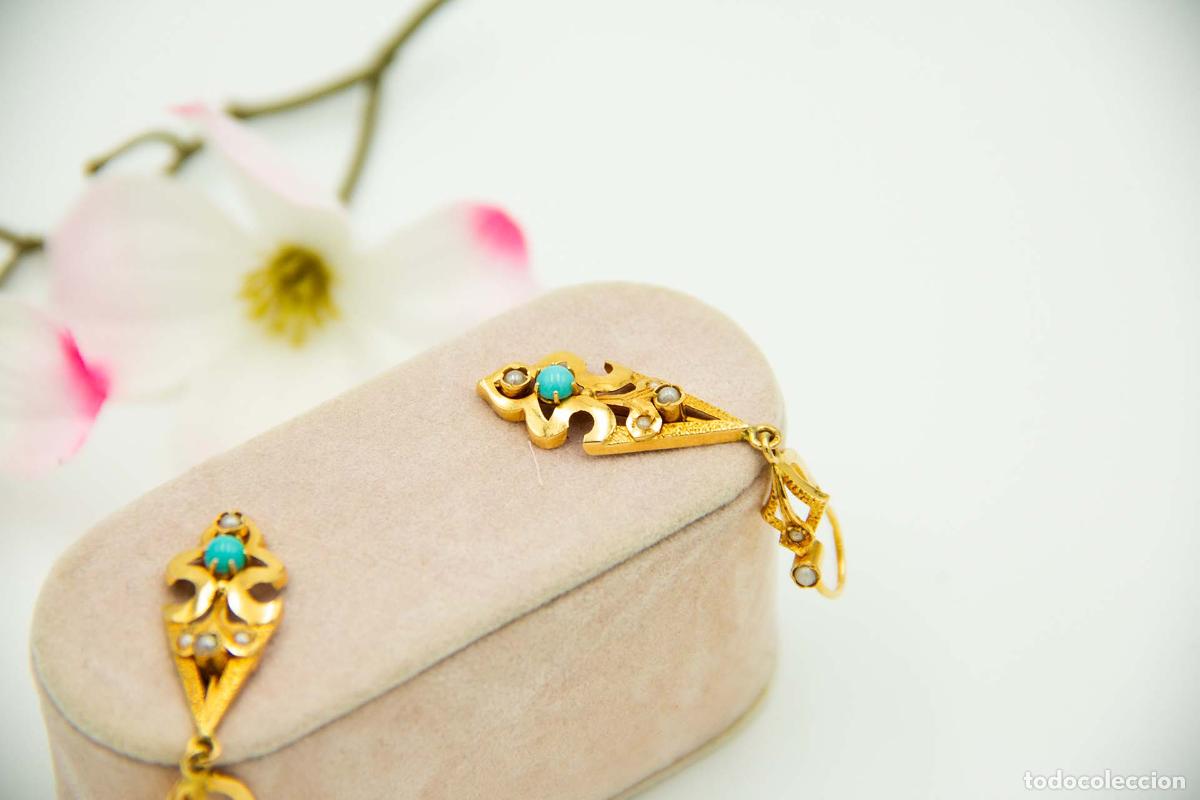 Joyeria: Pendientes en Oro de 19,2K - Foto 4