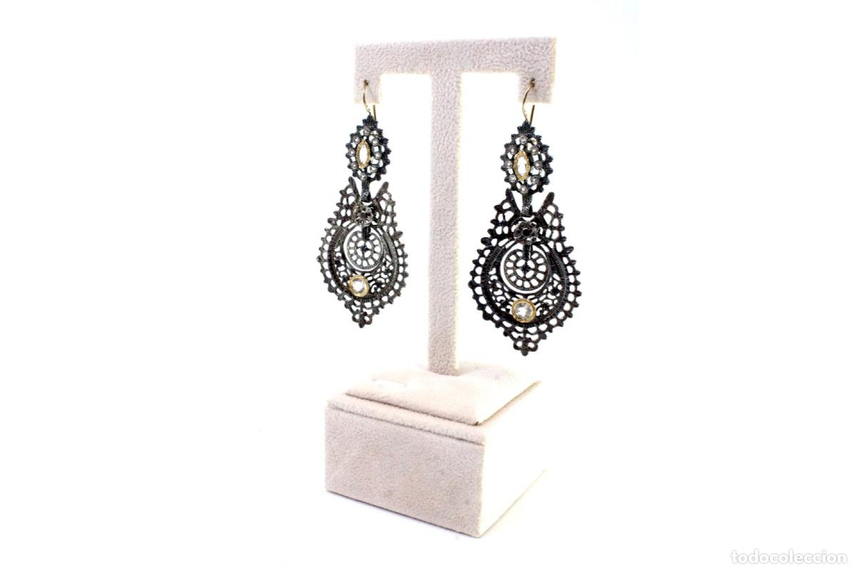 Joyeria: Pendientes en Oro de 19,2K - Foto 4