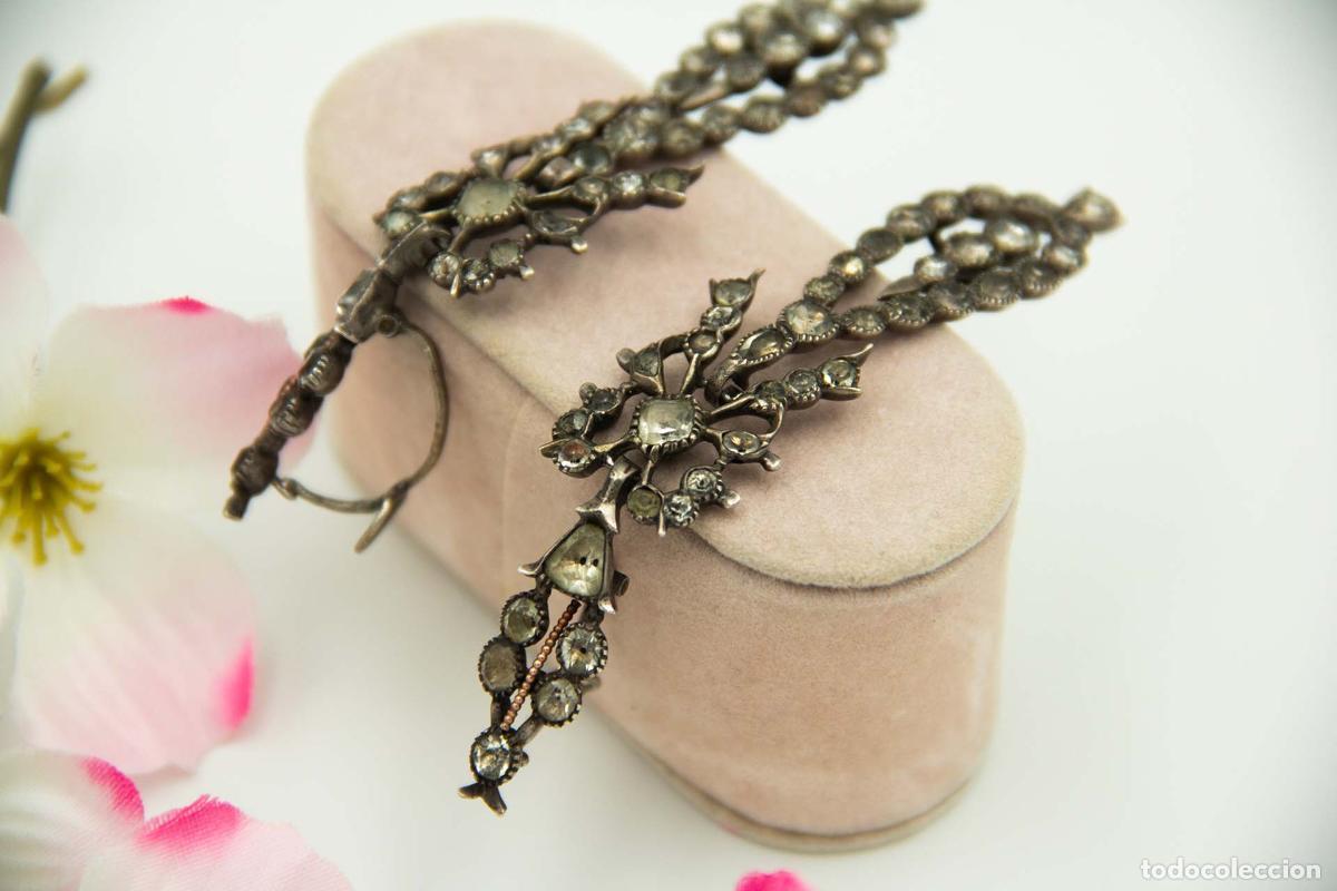 Joyeria: Pendientes de plata con charms de Minas Novas. - Foto 2