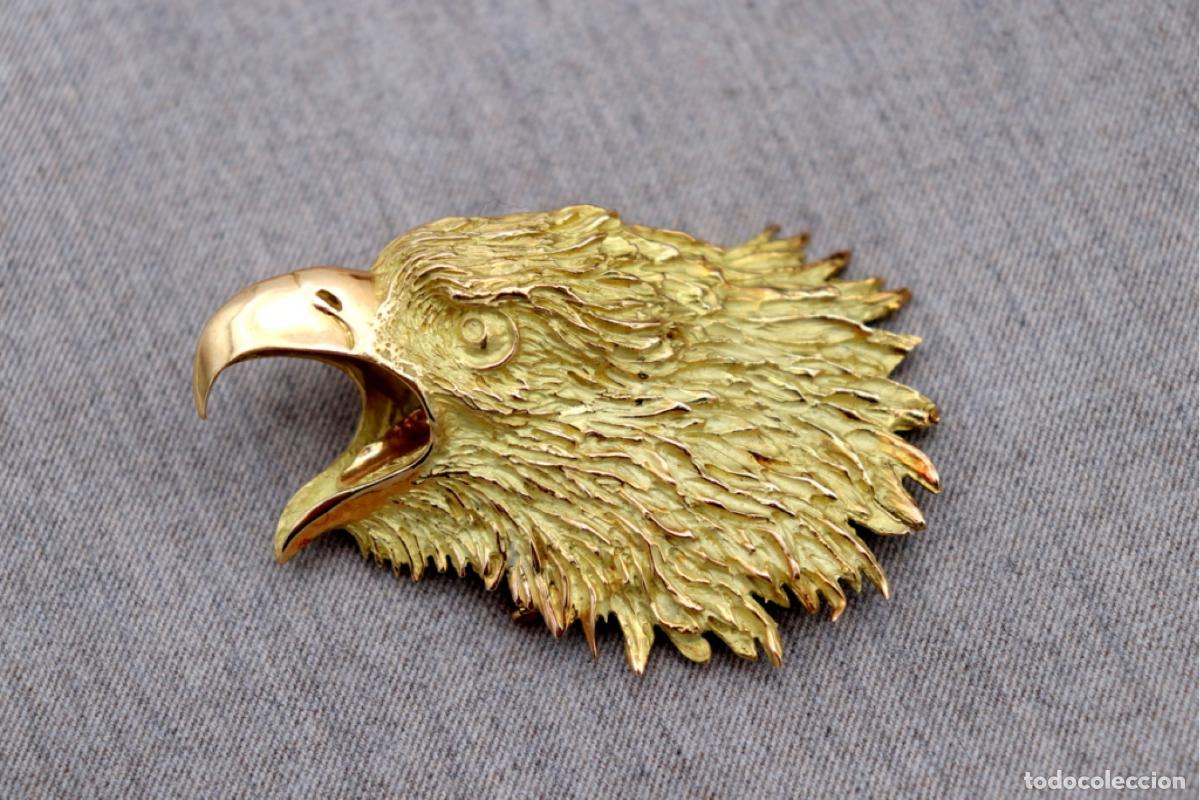 Joyeria: Broche de oro de 18 quilates - &Aacute;guila - Foto 4