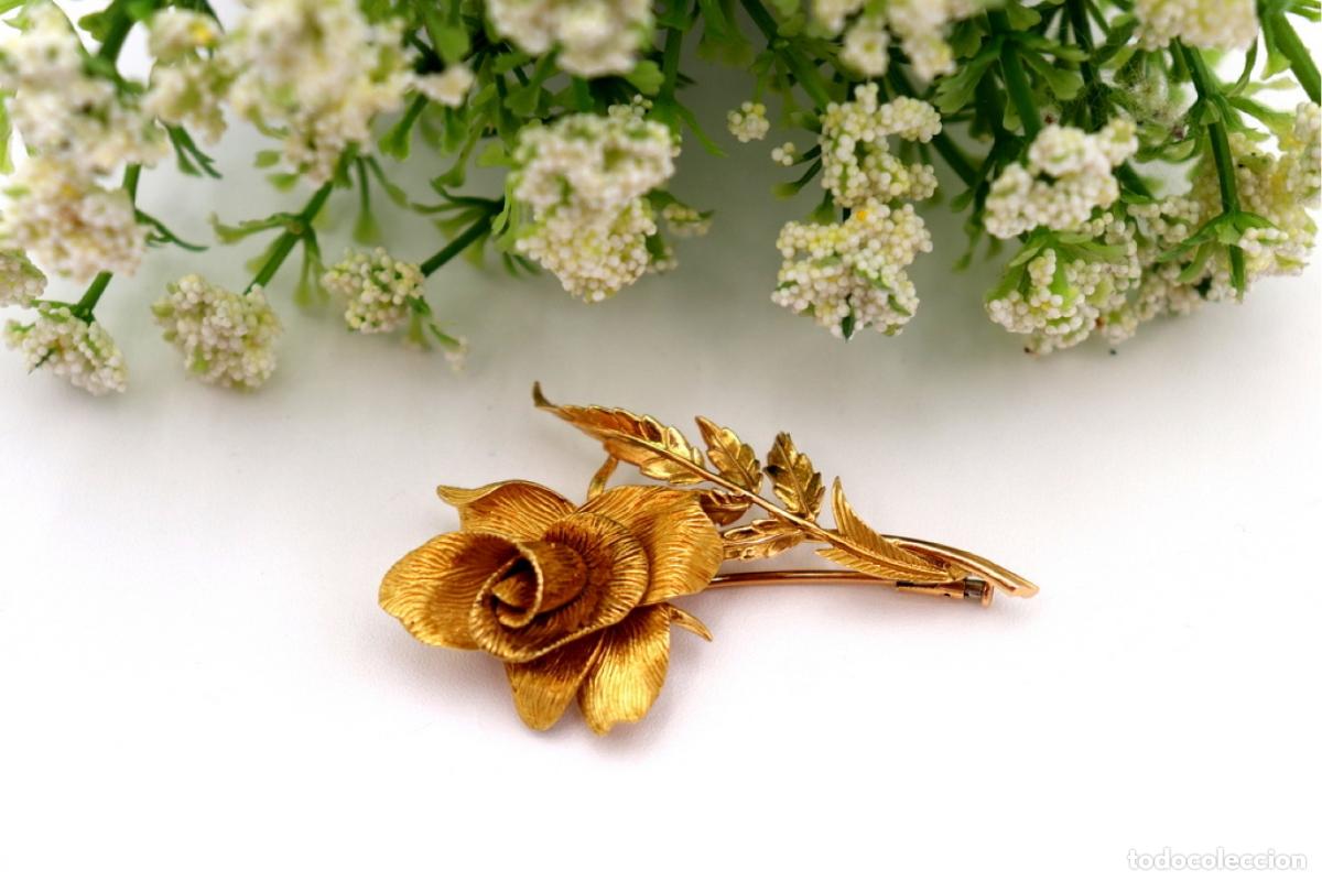 Joyeria: Broche de oro de 18 quilates - Oro rosa - Foto 4