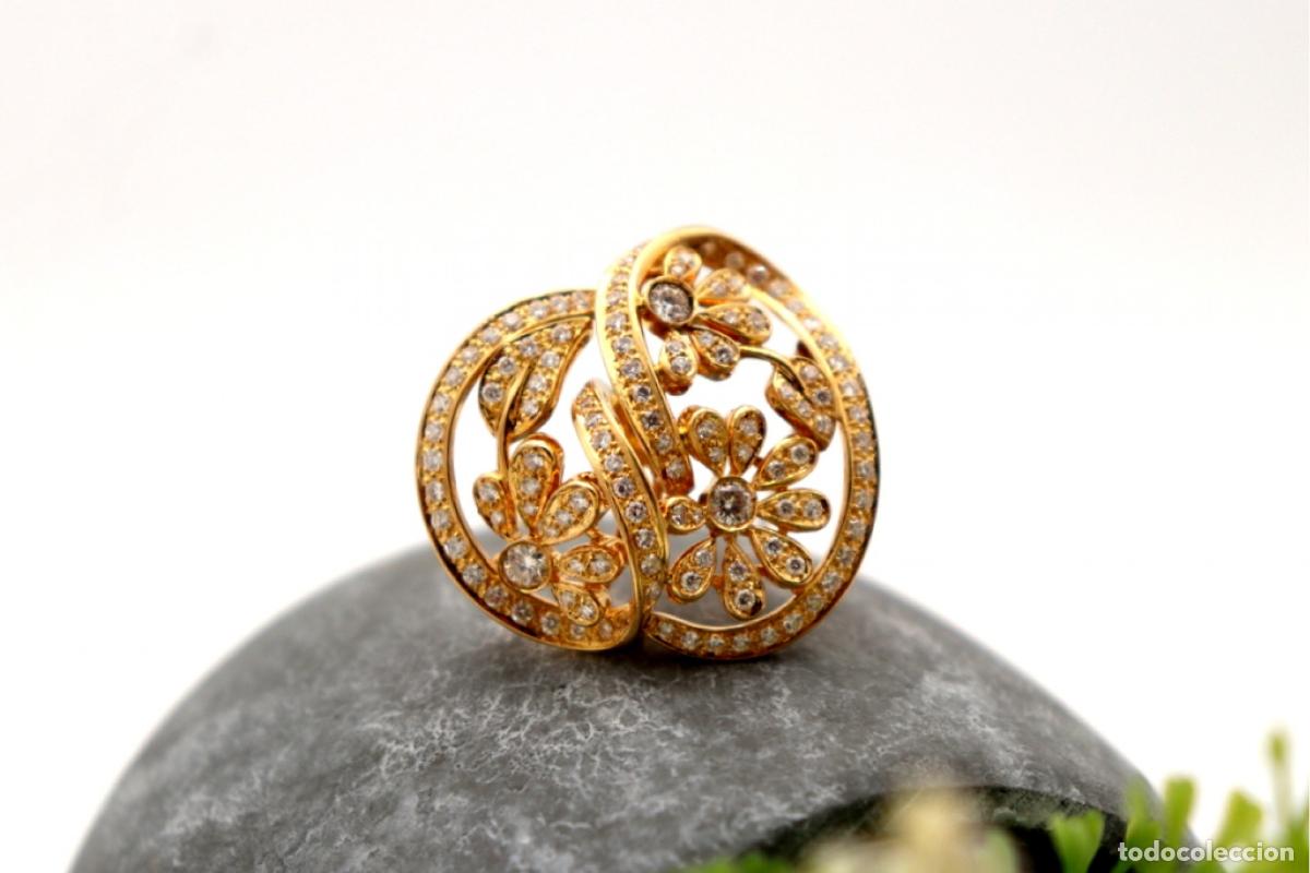 Joyeria: Broche de oro de 18 quilates con diamantes - Foto 5