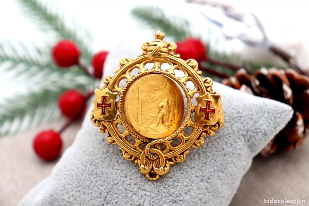 Joyeria: Broche Oro 19.2K - Vasco da Gama / Cruces Templarias - Foto 3