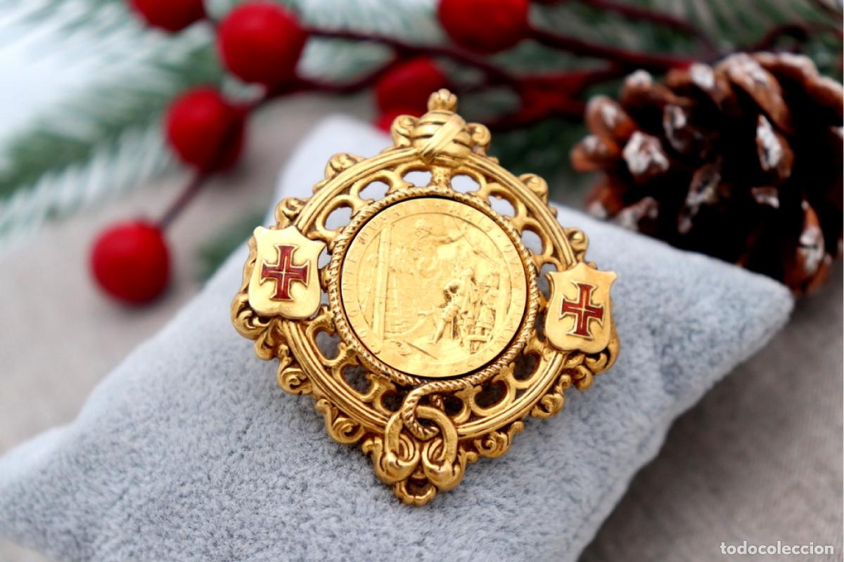 Joyeria: Broche Oro 19.2K - Vasco da Gama / Cruces Templarias - Foto 4