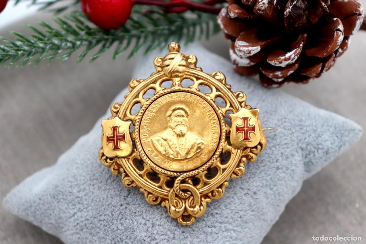 Joyeria: Broche Oro 19.2K - Vasco da Gama / Cruces Templarias - Foto 8