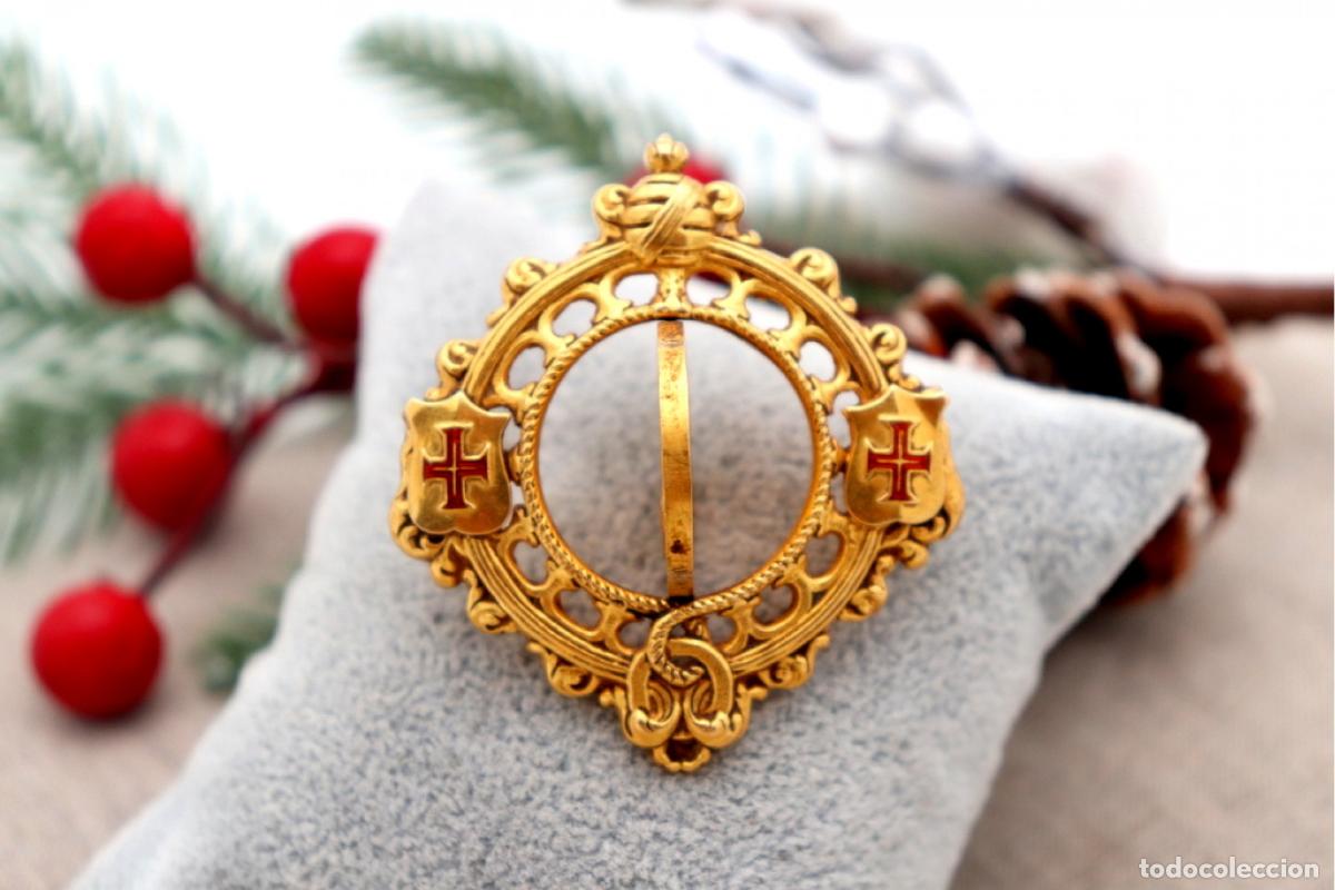 Joyeria: Broche Oro 19.2K - Vasco da Gama / Cruces Templarias - Foto 9