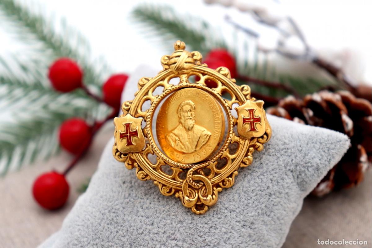 Joyeria: Broche Oro 19.2K - Vasco da Gama / Cruces Templarias - Foto 1