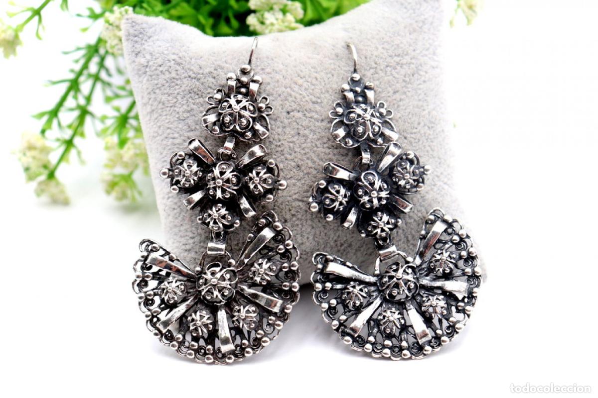 Joyeria: Pendientes de plata - Foto 1