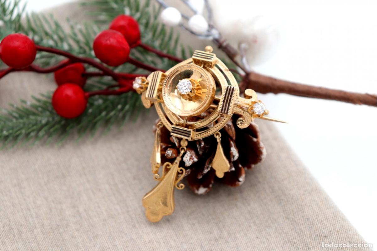 Joyeria: Broche de oro de 19,2 quilates - Foto 2