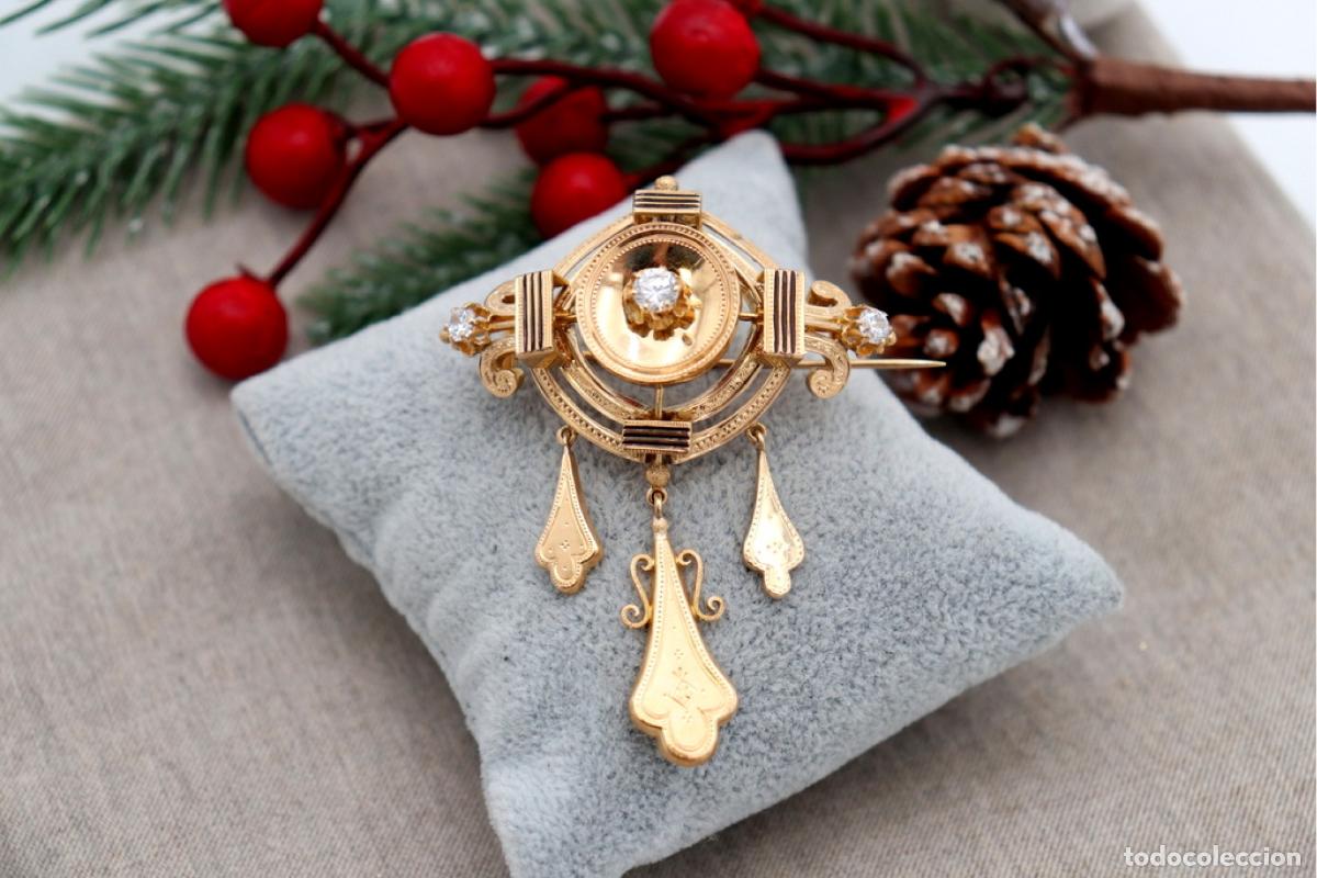 Joyeria: Broche de oro de 19,2 quilates - Foto 6