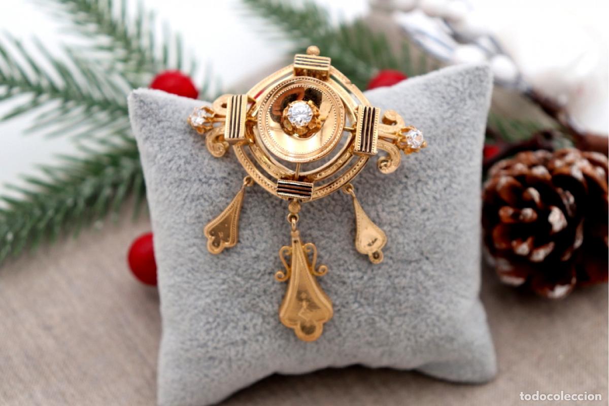 Joyeria: Broche de oro de 19,2 quilates - Foto 1