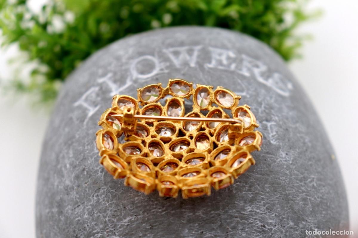 Joyeria: Broche de oro de 19,2 quilates con tanzanitas - Foto 6