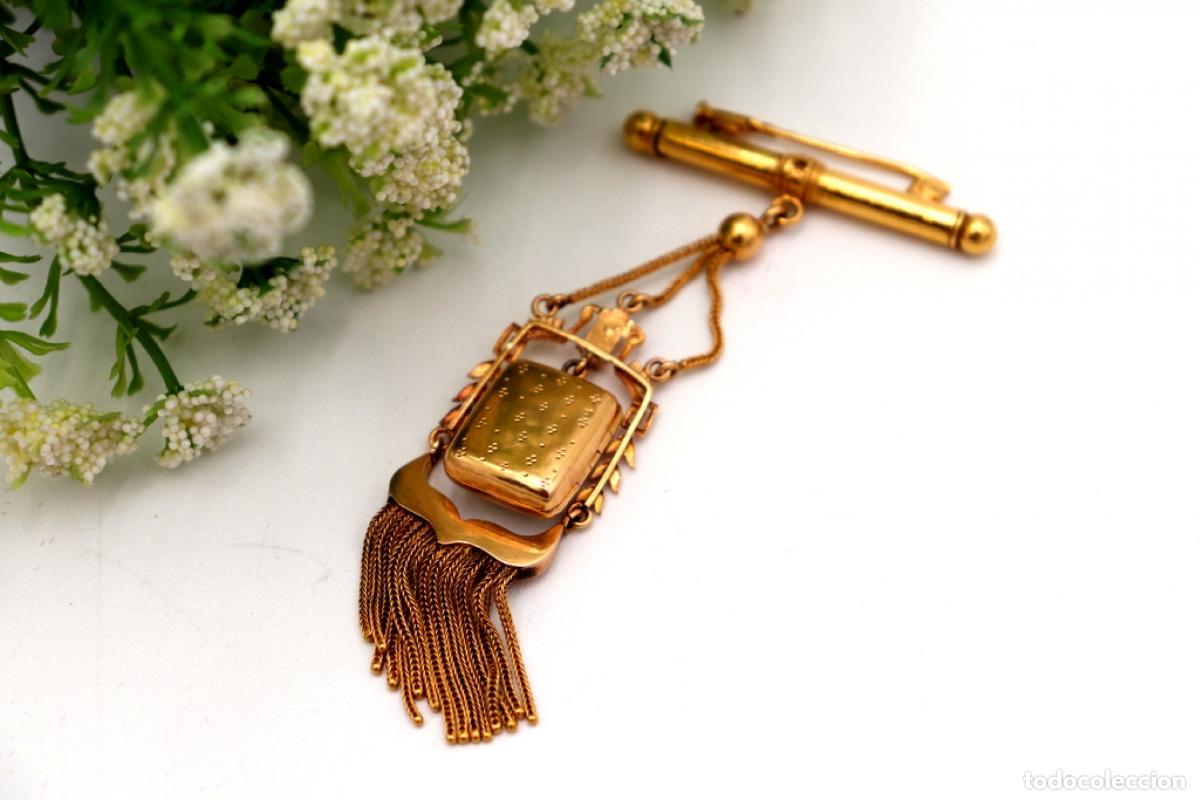 Joyeria: Broche con medall&oacute;n de oro de 18 quilates - Foto 6