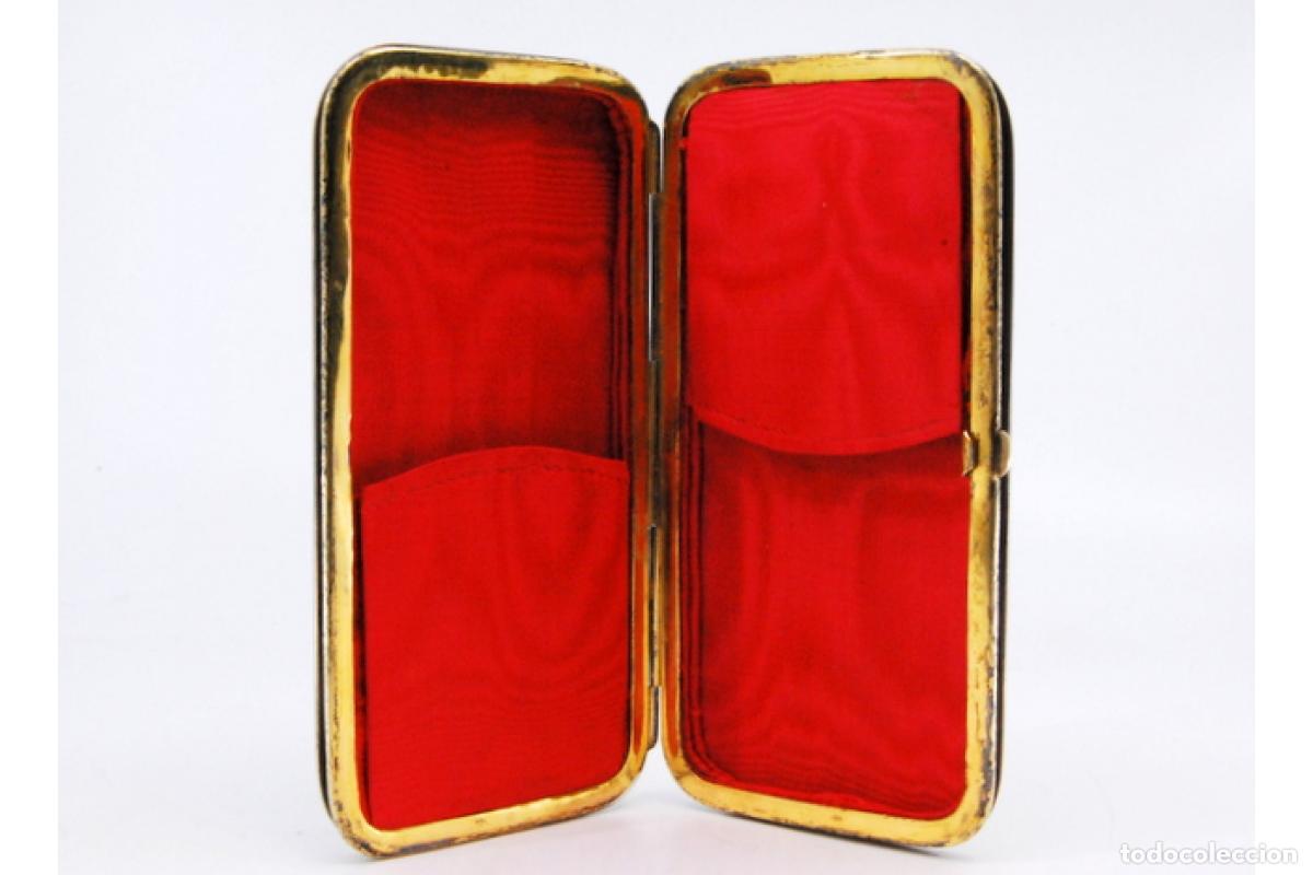 Joyeria: Caja de puros en oro de 18 quilates y plata. - Foto 8