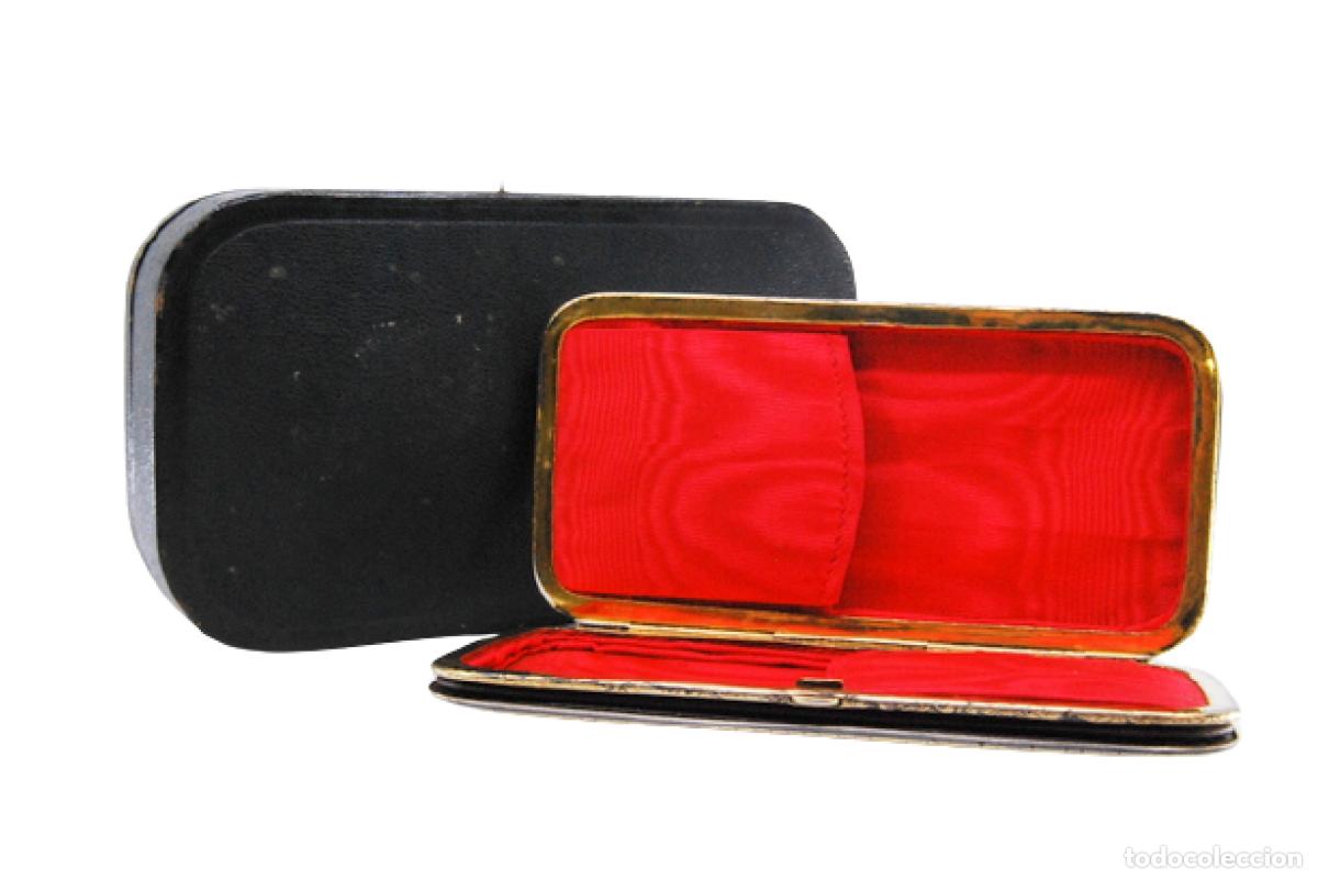 Joyeria: Caja de puros en oro de 18 quilates y plata. - Foto 1