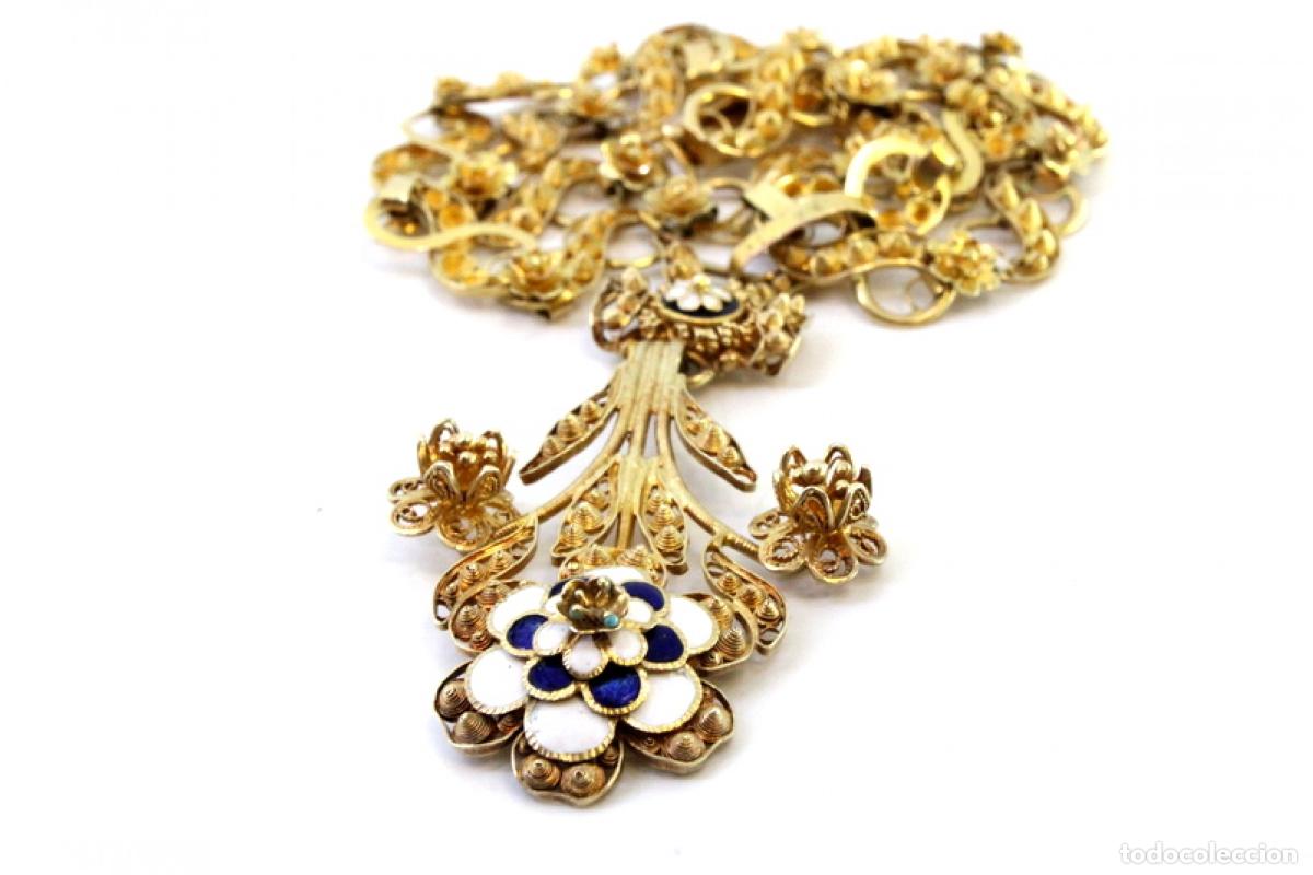 Joyeria: Collar de oro de 19,2 quilates - Foto 2