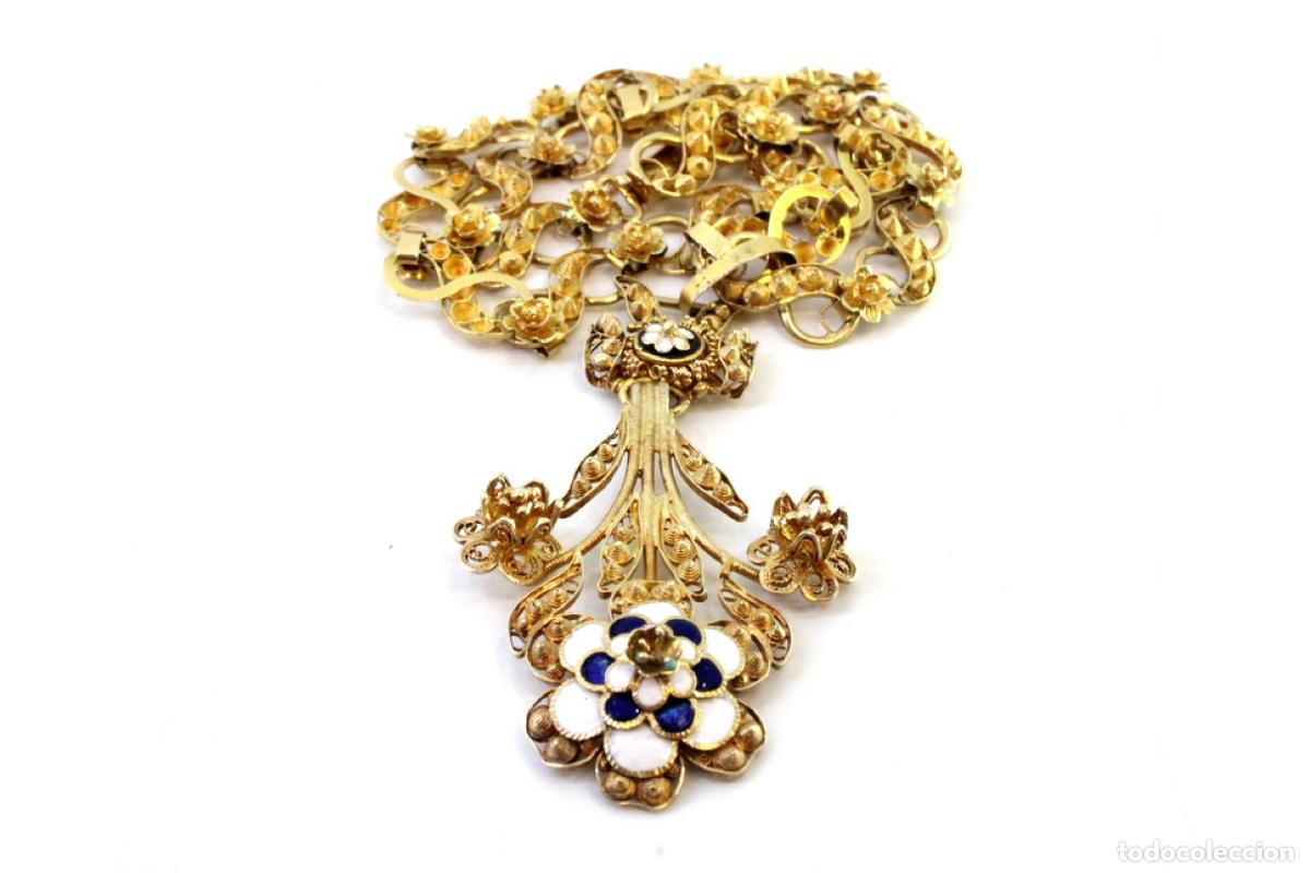Joyeria: Collar de oro de 19,2 quilates - Foto 4