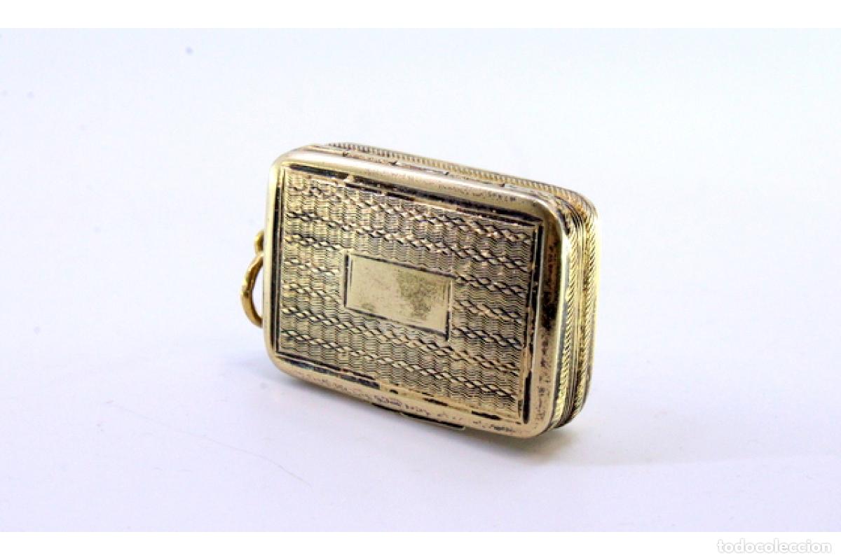 Joyeria: Caja de vinagreta de plata, de la &eacute;poca de Jorge III. - Foto 7