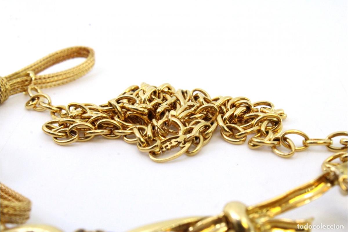 Joyeria: Collar bicolor en oro de 19,2K con diamantes. - Foto 6