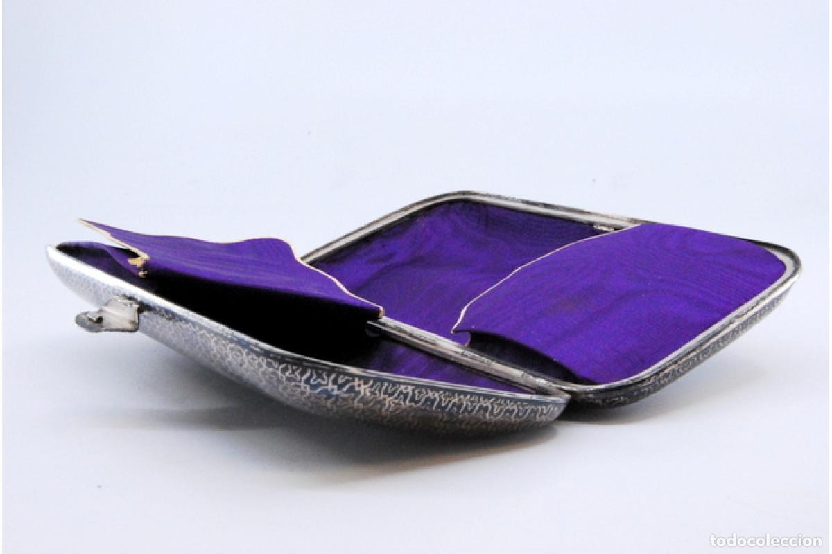Joyeria: Caja de puros en oro de 18 quilates y plata. - Foto 5