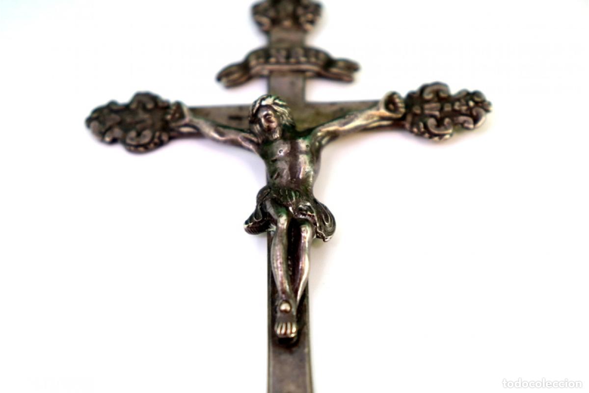 Joyeria: Colgante de crucifijo de plata - Foto 5