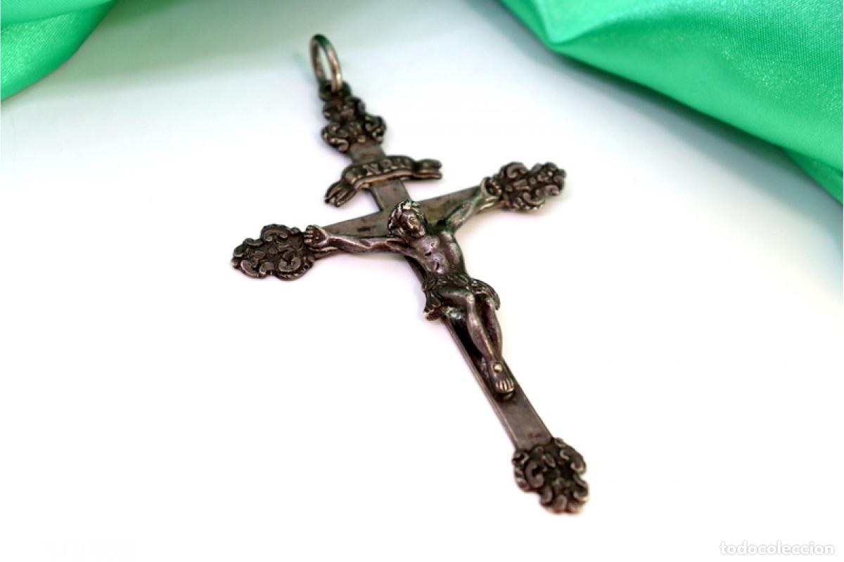 Joyeria: Colgante de crucifijo de plata - Foto 6