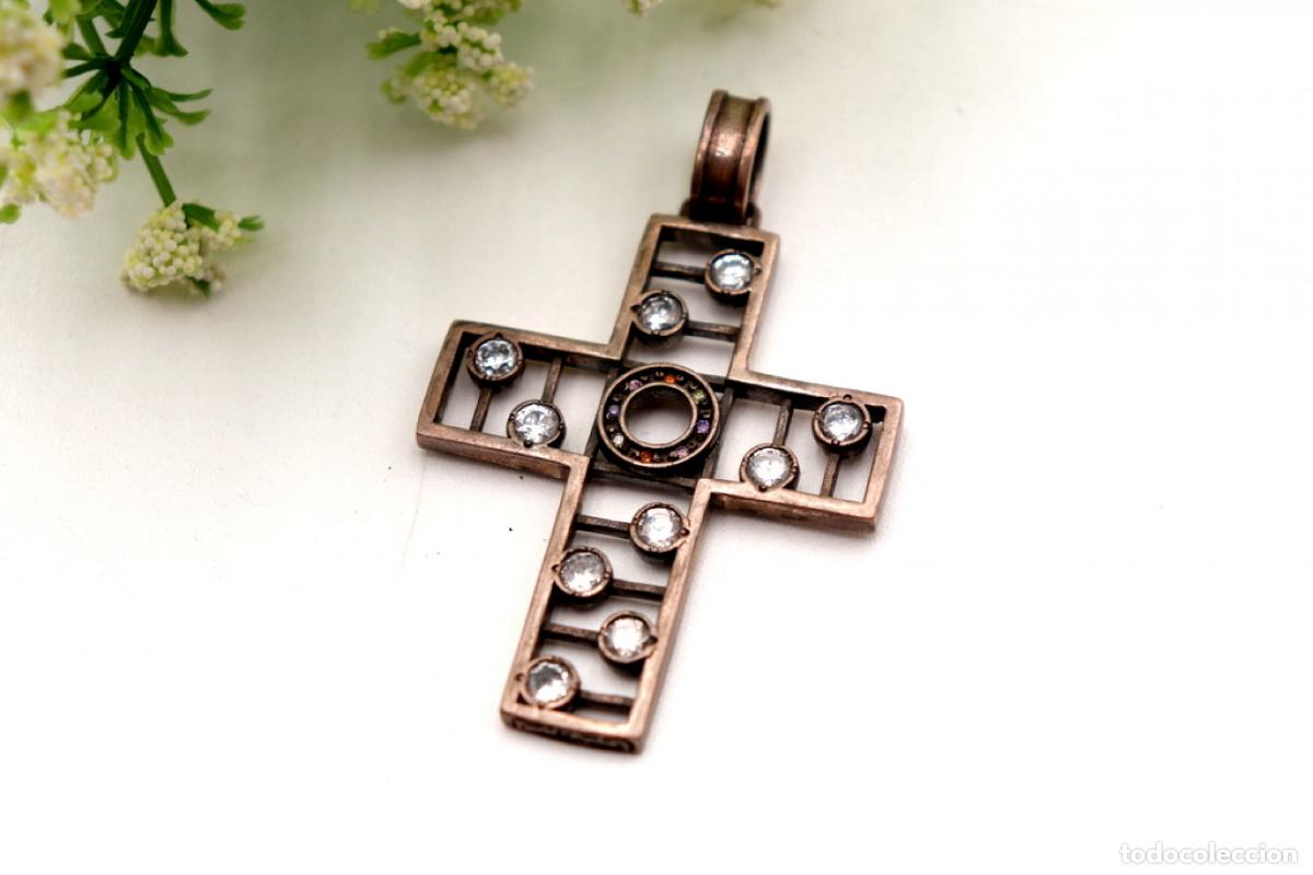Joyeria: colgante de cruz de plata - Foto 3