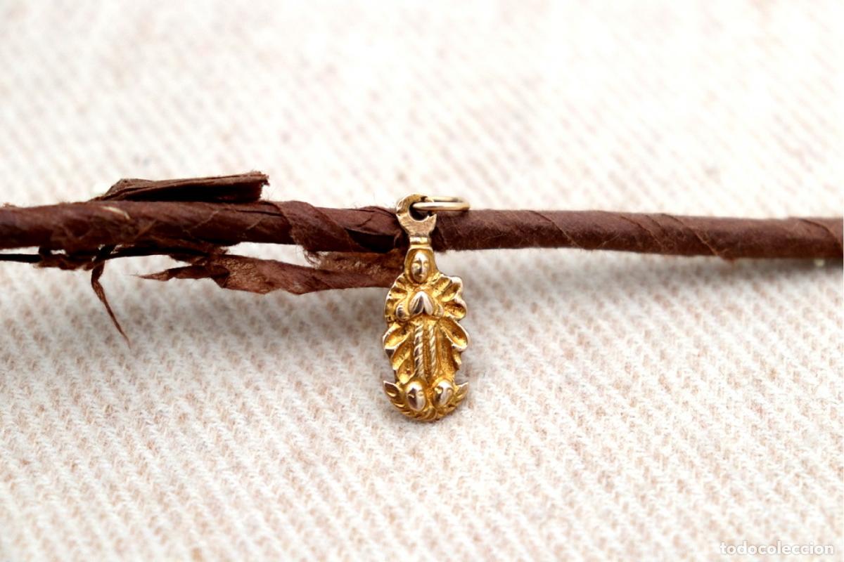 Joyeria: Colgante de Oro 19,2K - Nuestra Se&ntilde;ora de la Inmaculada Concepci&oacute;n - Foto 5