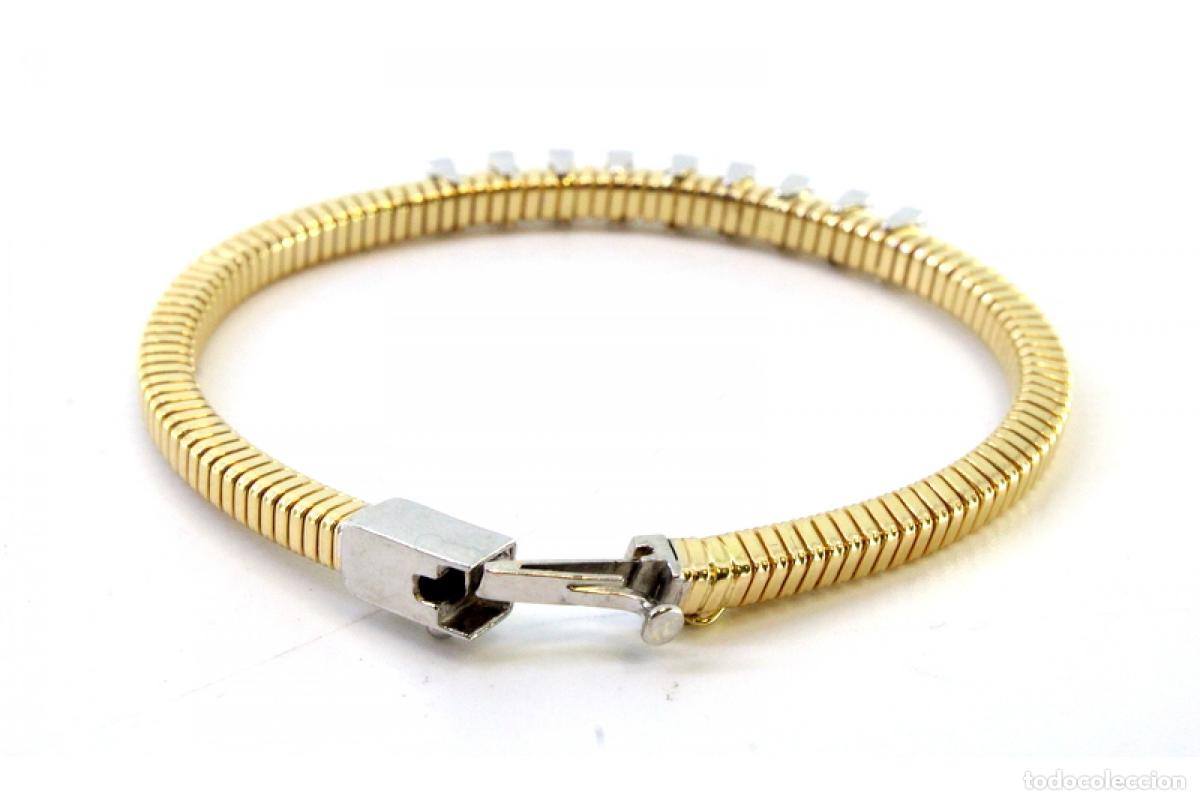 Joyeria: Pulsera de oro bicolor de 19,2 quilates - Foto 3