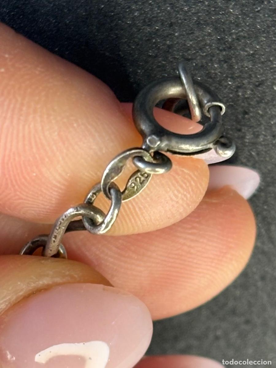 Joyeria: (AD)CADENA Y CRISTO DE DALI DE PLATA - Foto 4